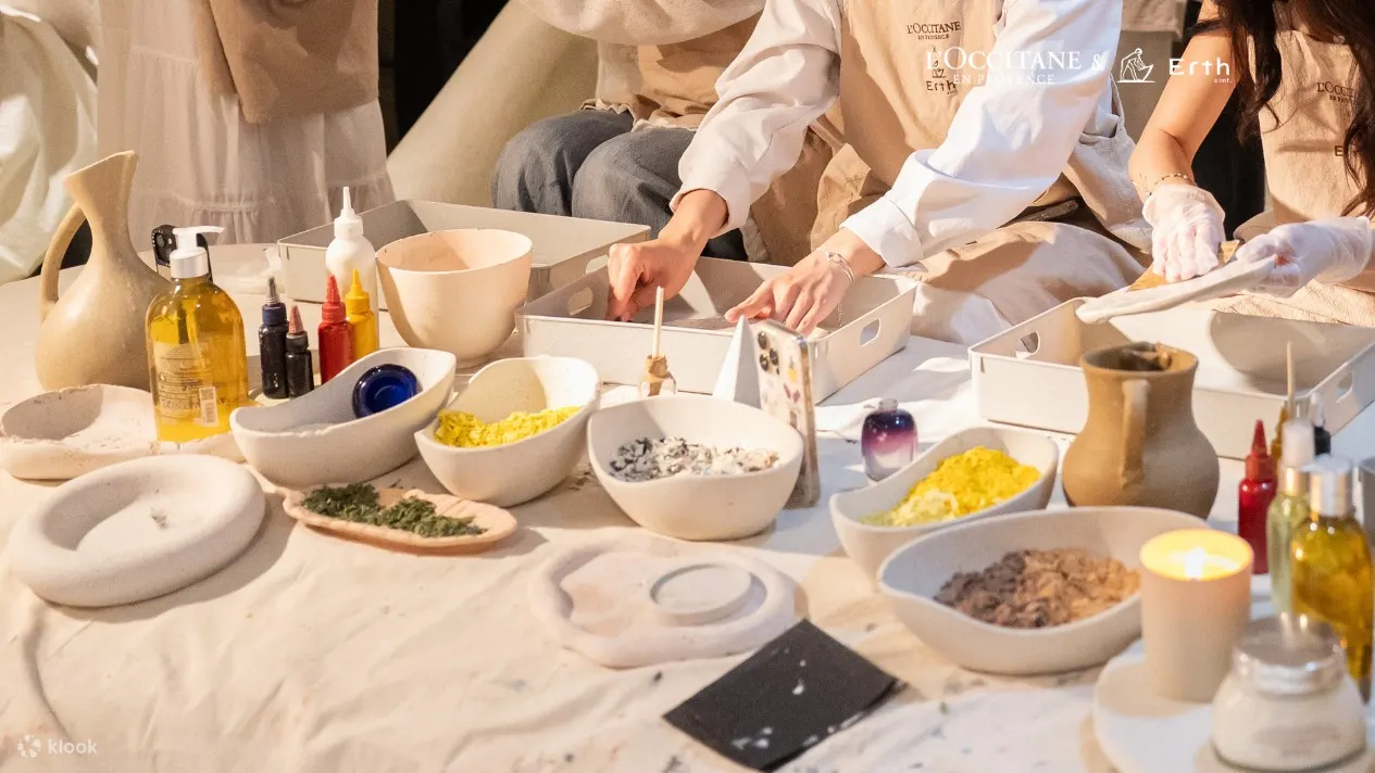 L’Occitane en Provence & EARTH ELEMENT 再生水磨石工作坊 | 火炭